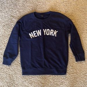 JCrew New York Sweater